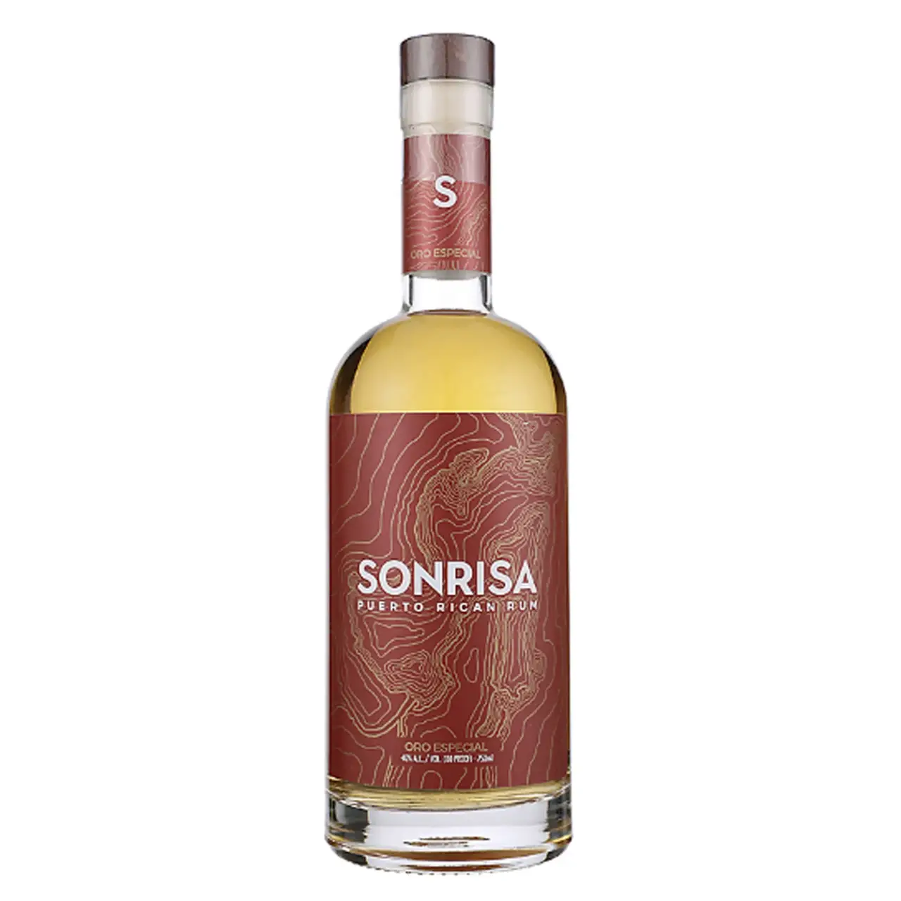 SONRISA ORO PUERTO RICAN RUM 750M