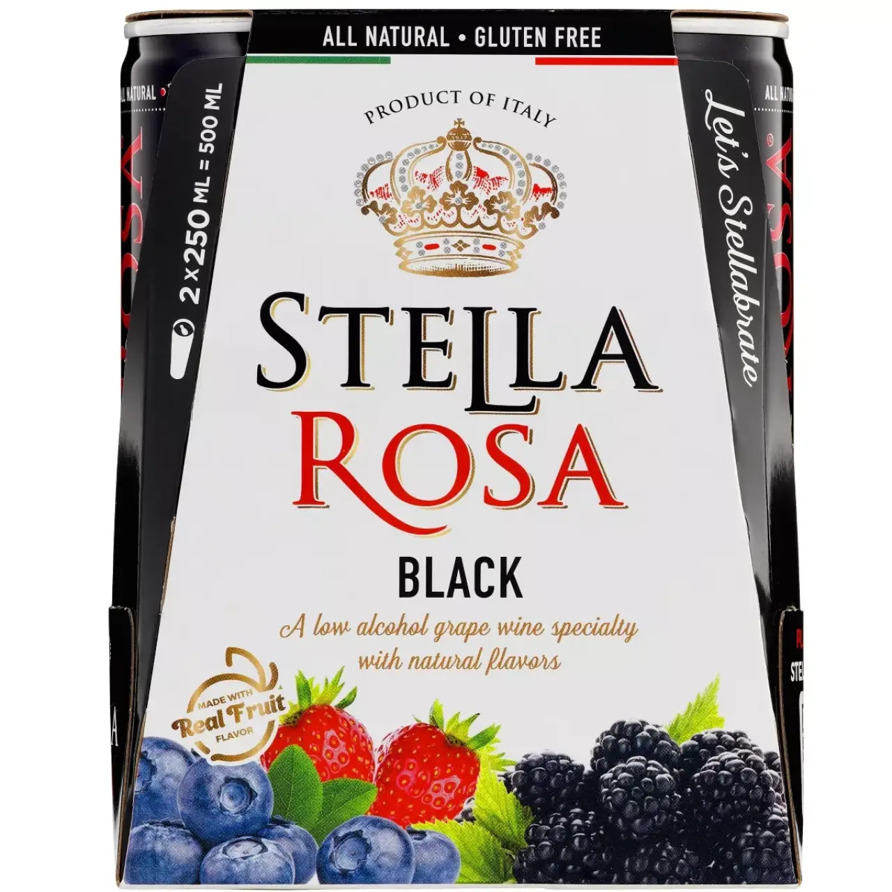 STELLA ROSA BLACK CAN 2@250M