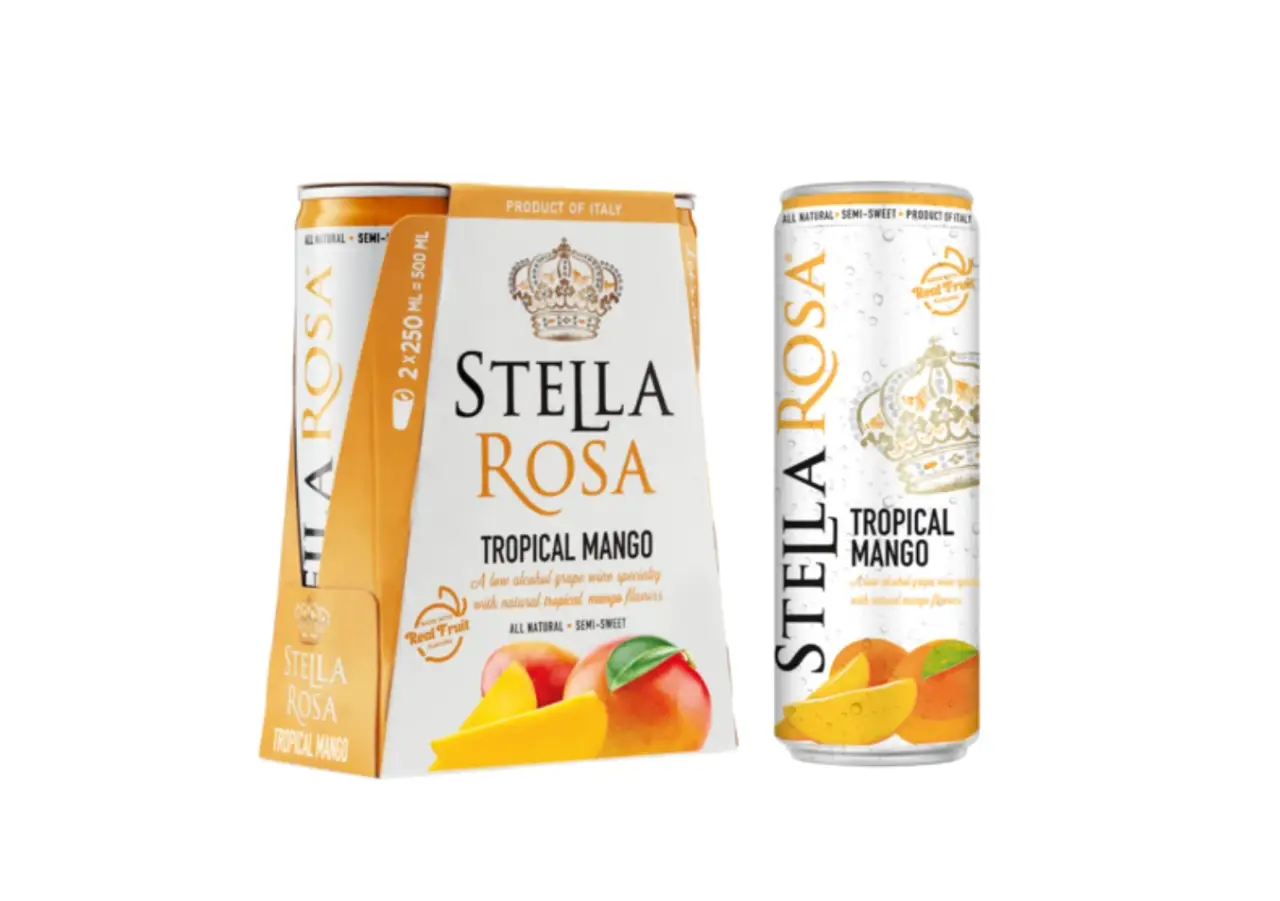 Stella Rosa Tropical Mango Can 2 Pack 2 x 250ml