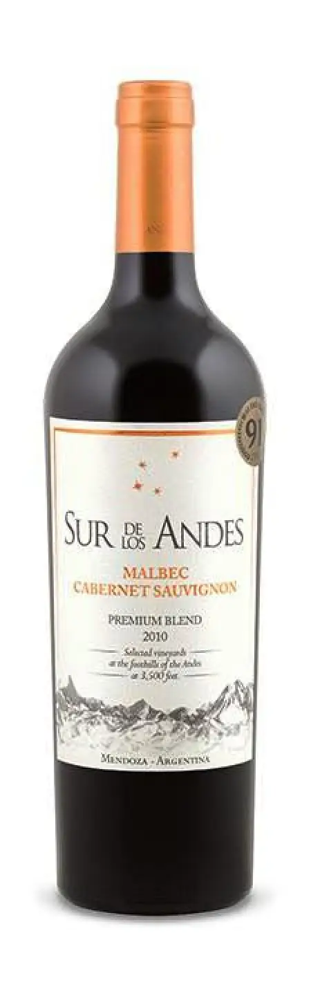 SUR DE ANDES CAB/MALBEC 750M