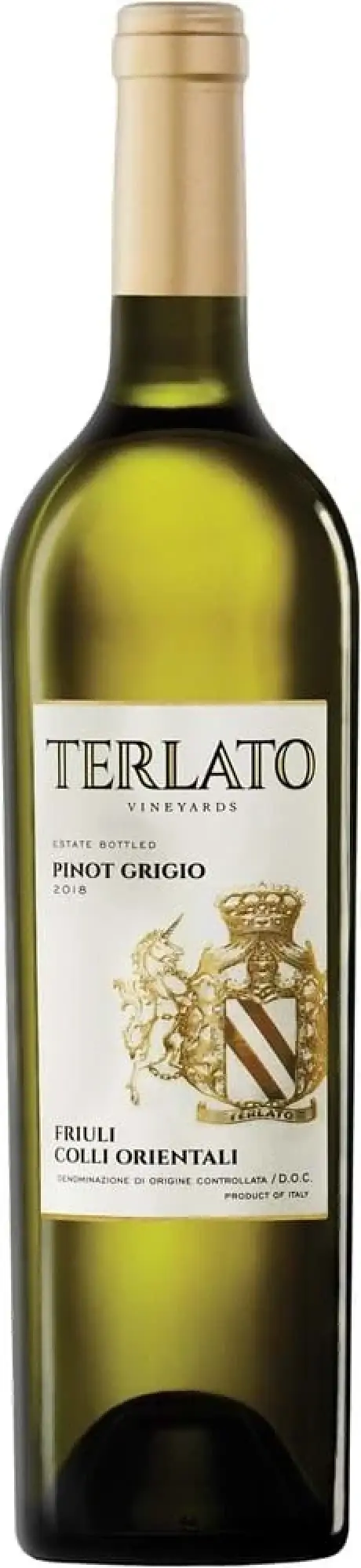 TERLATO PINOT GRIGIO 750M