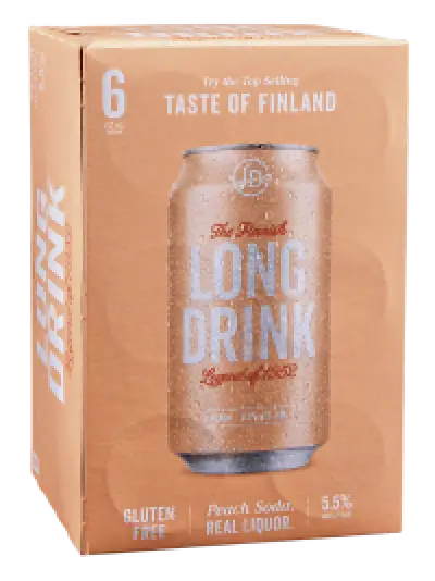 THE LONG DRINK PEACH 6@355M