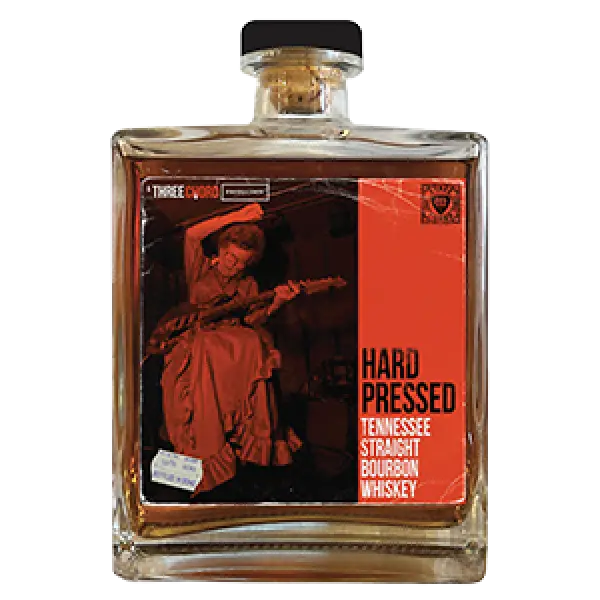 THREE CHORD HARD PRESSED BOURBON WHISKEY 750M