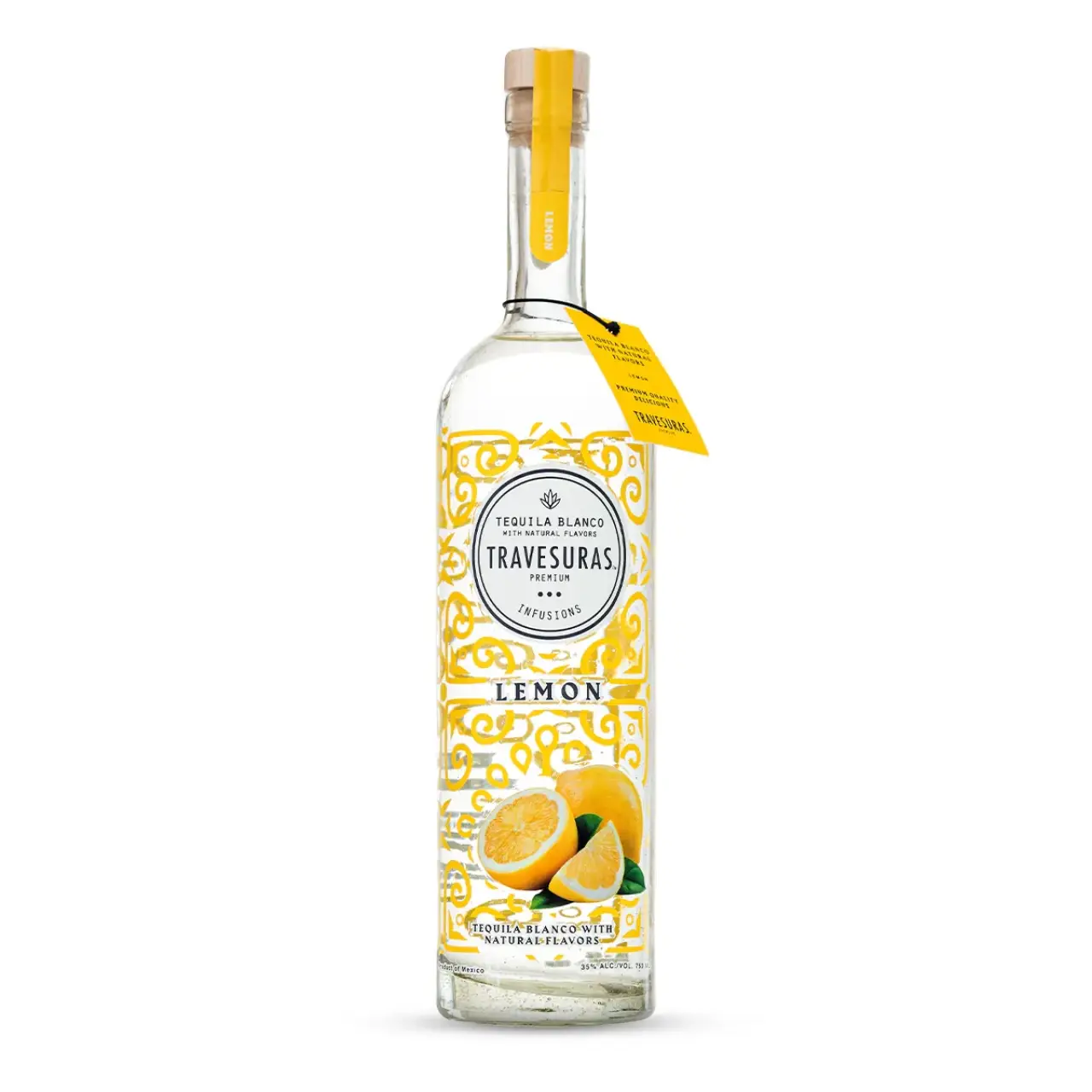 TRAVESURAS LEMON TEQUILA BLANCO 750M