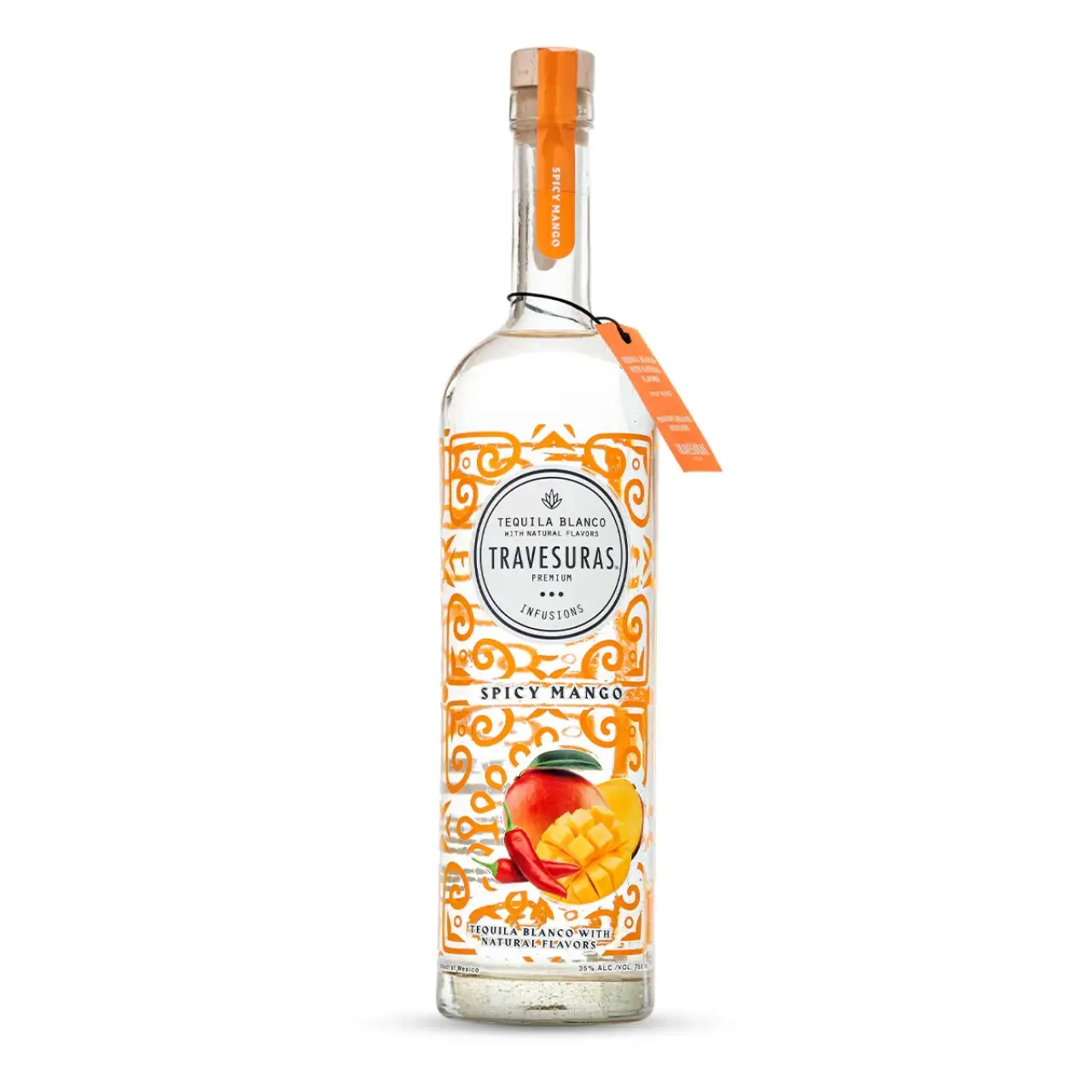 TRAVESURAS SPICY MANGO TEQUILA BLANCO 750M