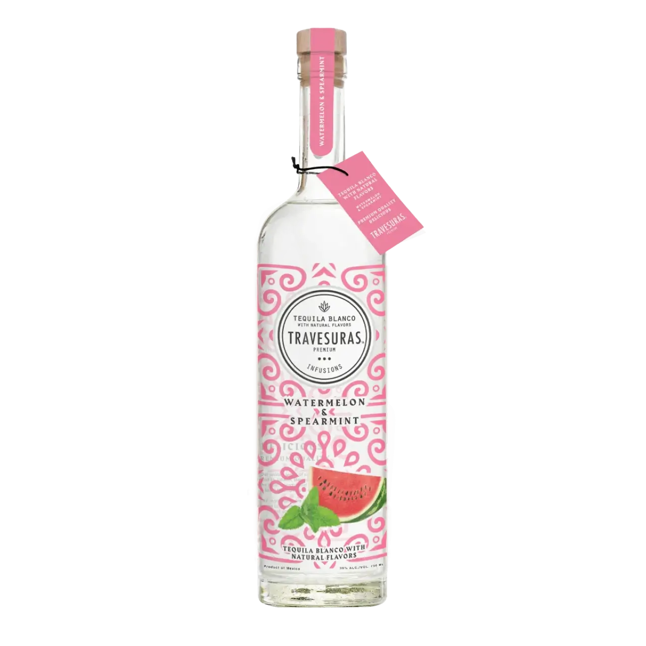 TRAVESURAS WATERMELON MINT TEQUILA BLANCO 750M