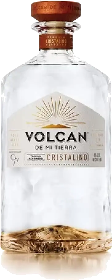 VOLCAN CRISTALINO TEQUILA ANEJO 750M