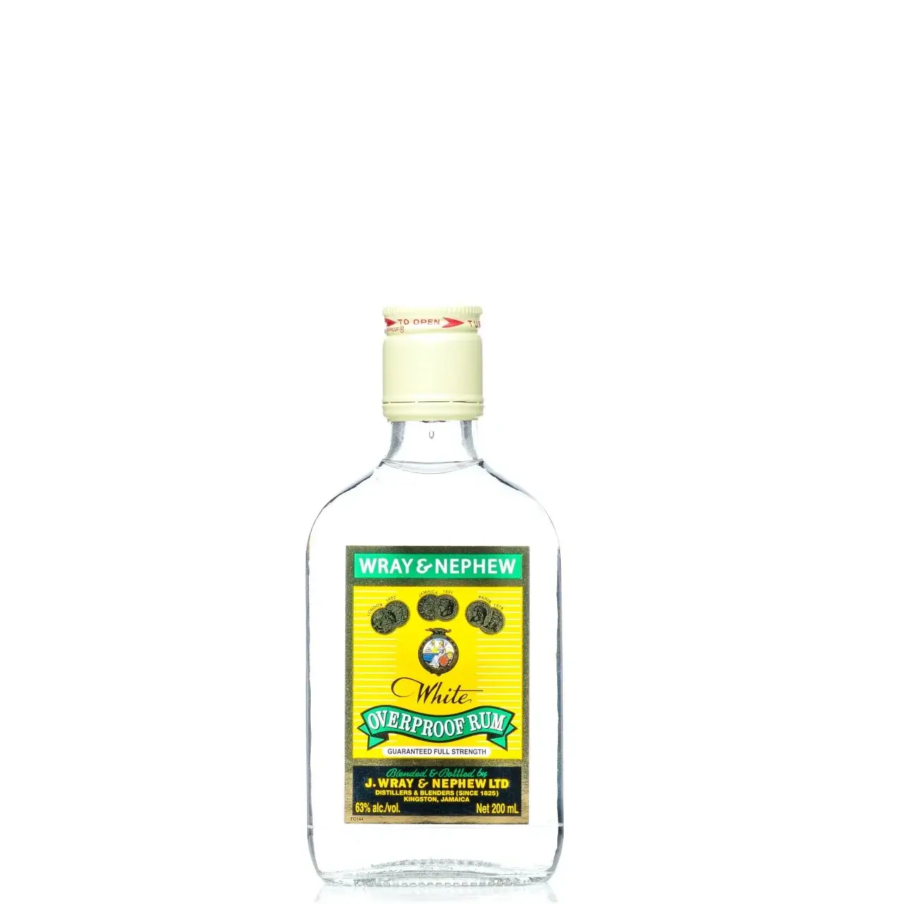 WRAY & NEPHEW OVERPROOF WHITE RUM  200M