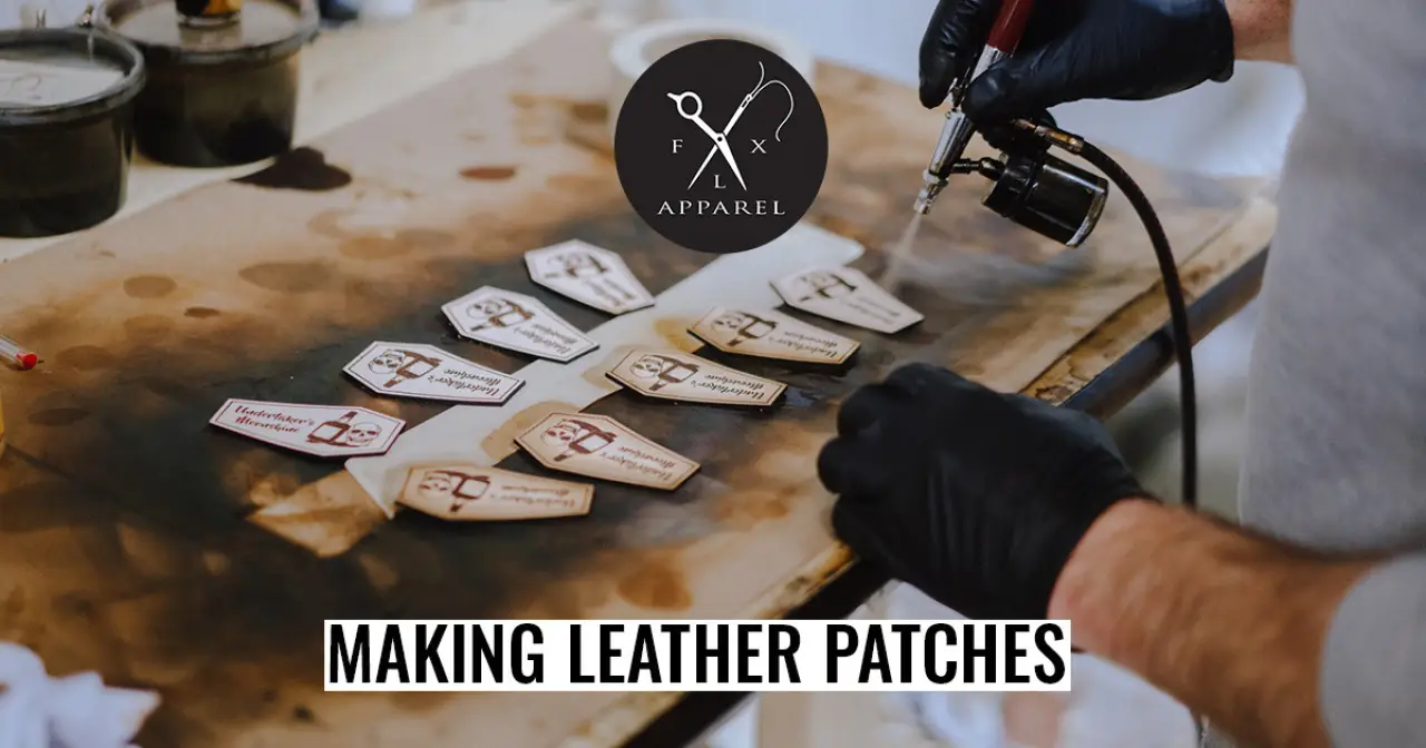 How Premium Custom Leather Patches are Made