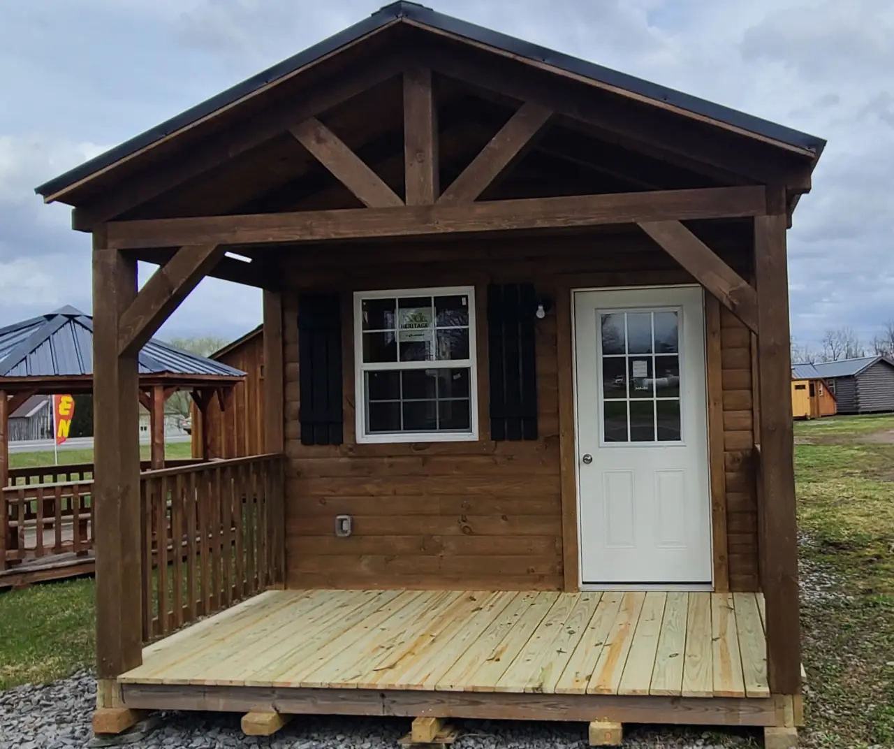 12x26 D-Log Insulated Cabin