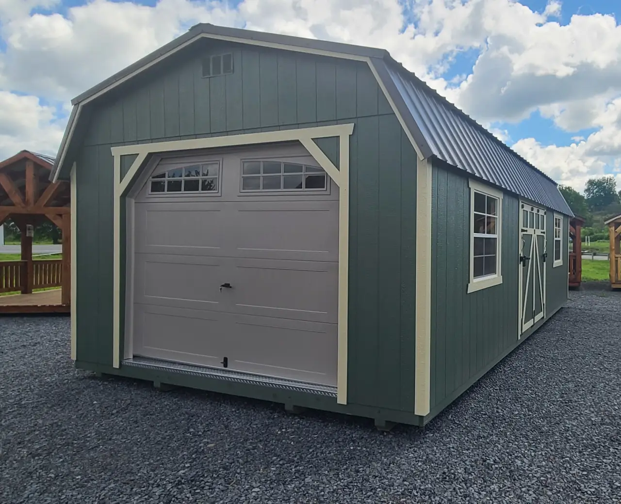 14x26 Lofted Garage