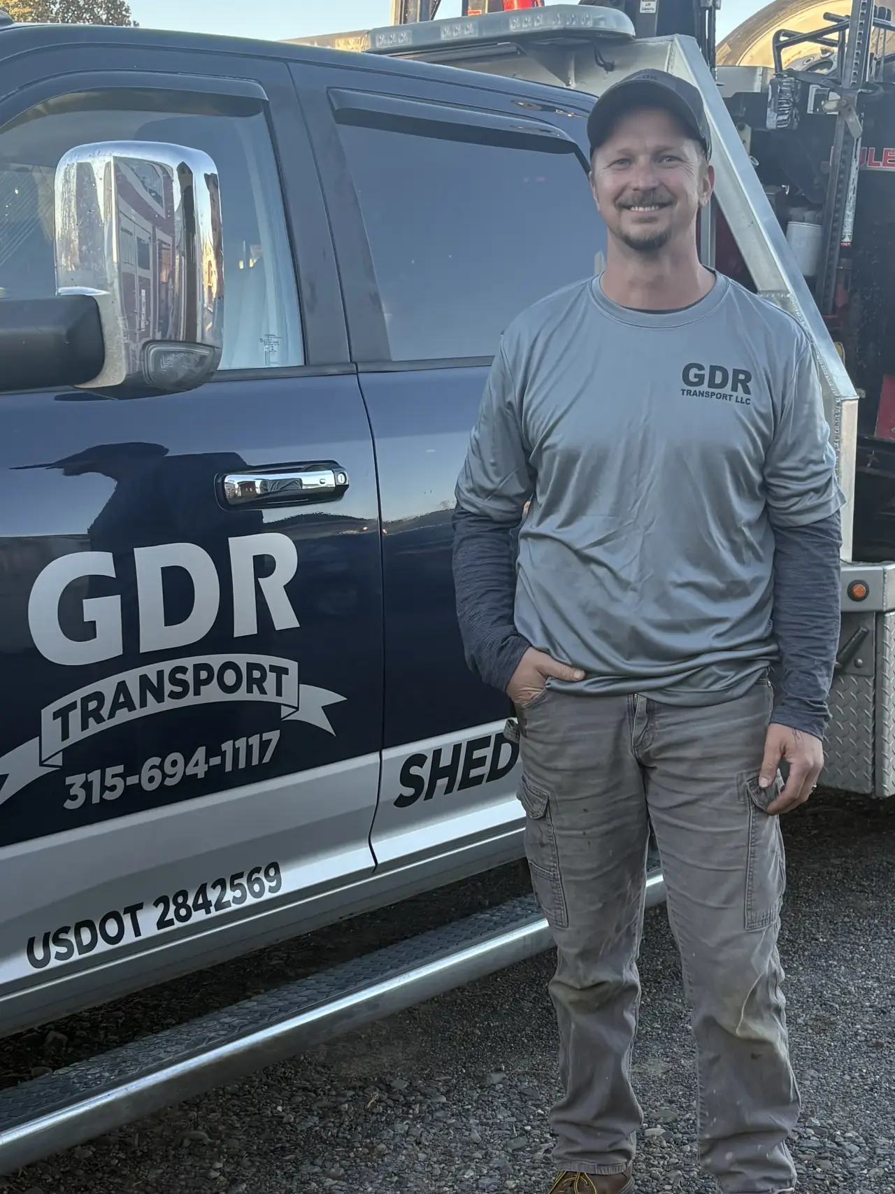 Daniel Yoder, owner of Cross Road Structures
