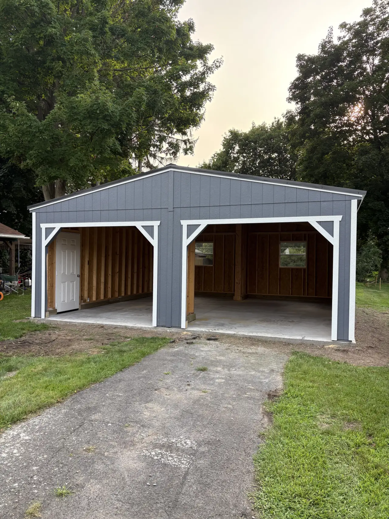 Previously delivered shed from Cross Road Structures