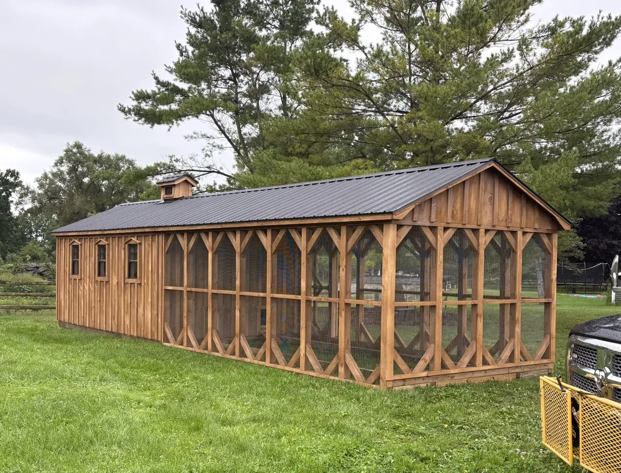 Previously delivered shed from Cross Road Structures