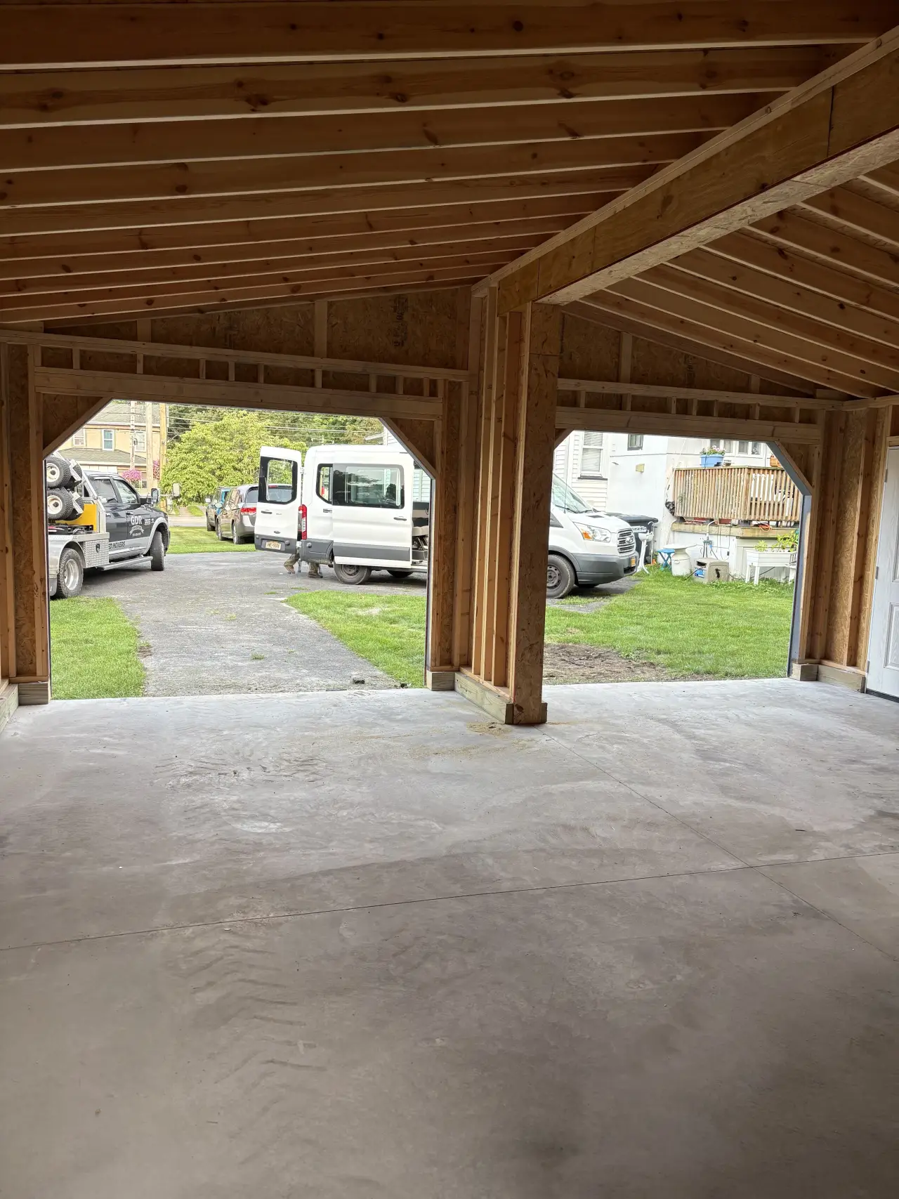 Previously delivered shed from Cross Road Structures