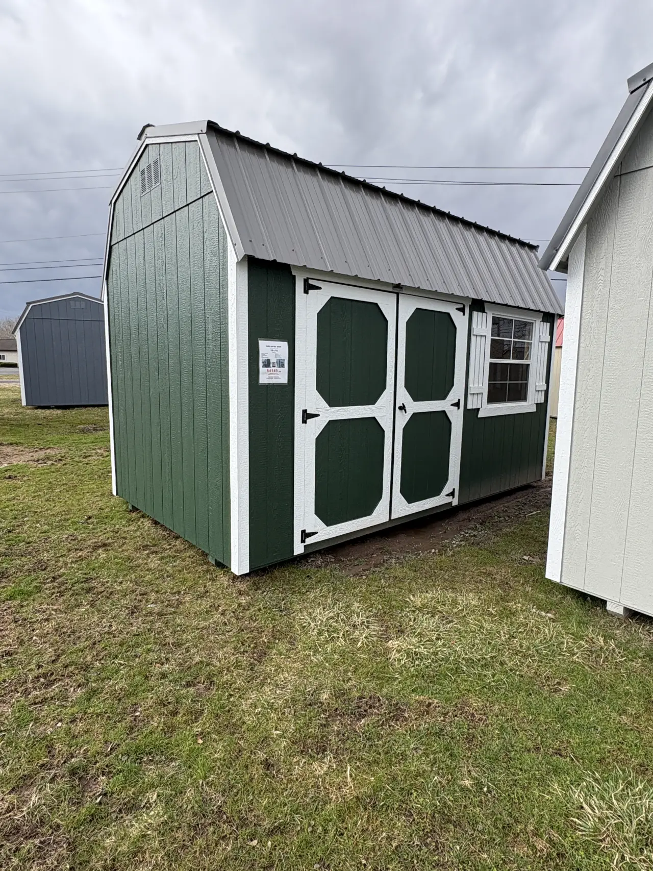 8x14 Side Lofted Barn