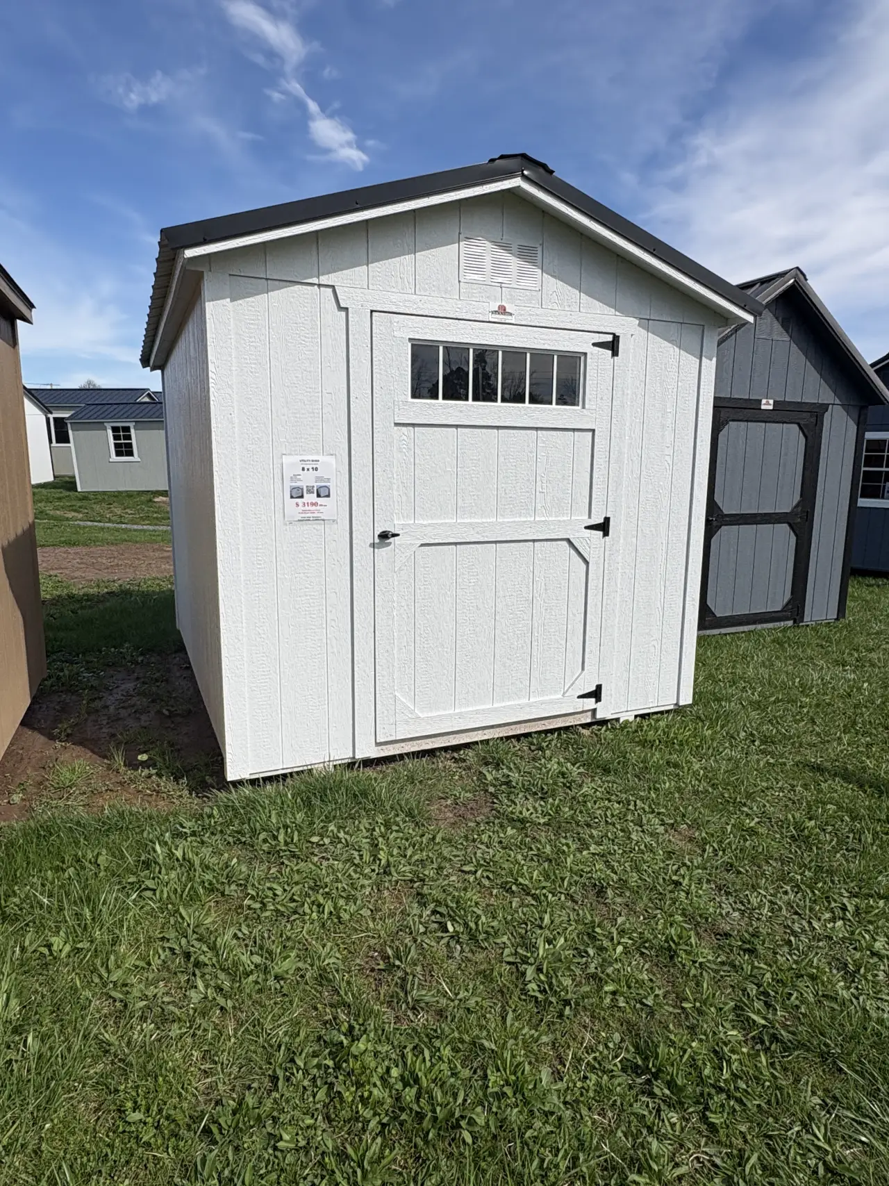 8x10 Utility Shed