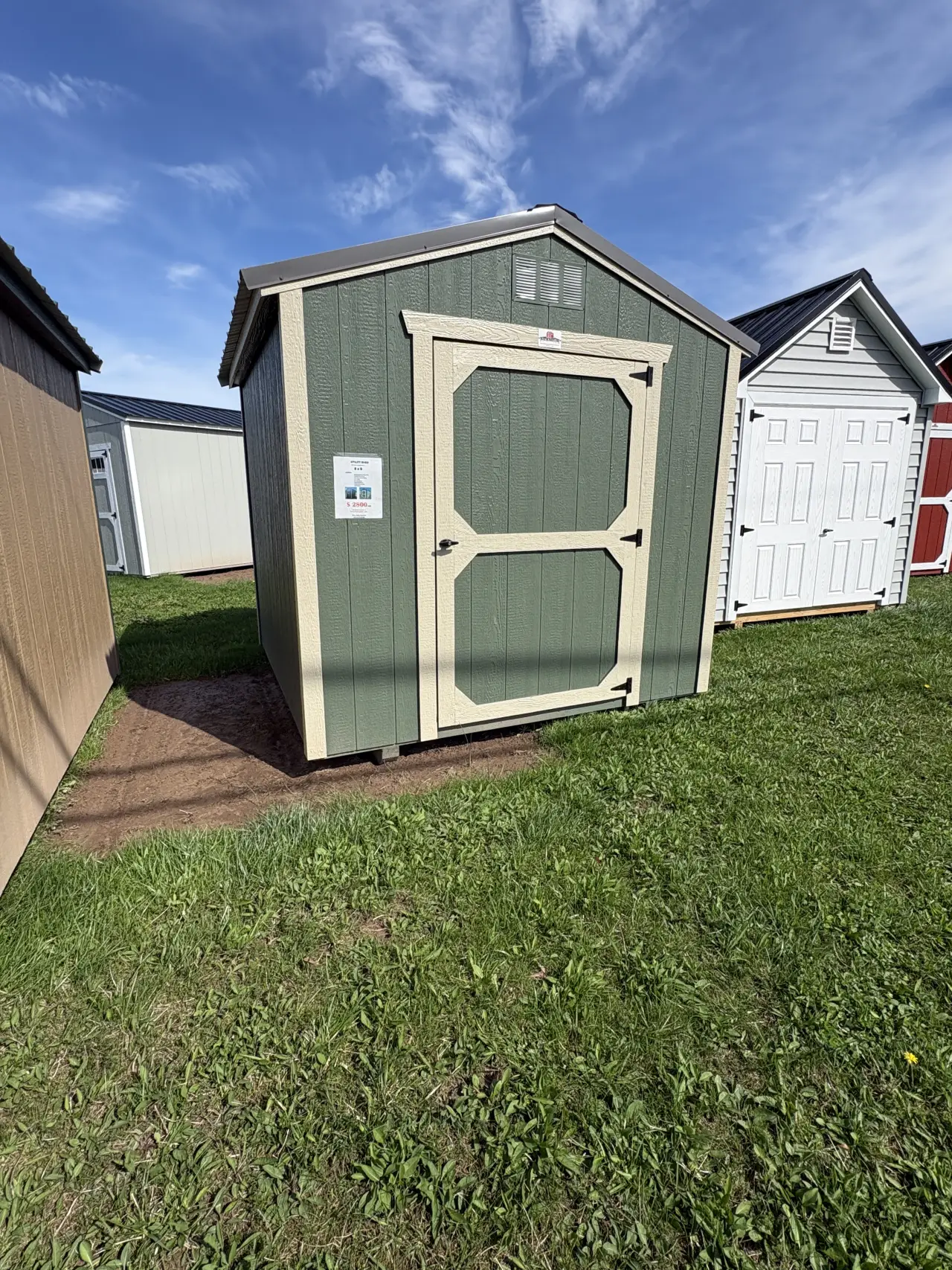 8x8 Utility Shed