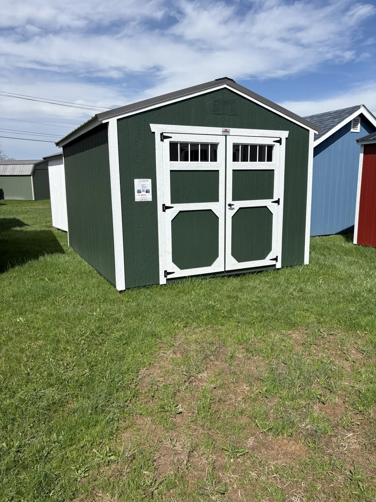 10x12 Utility Shed