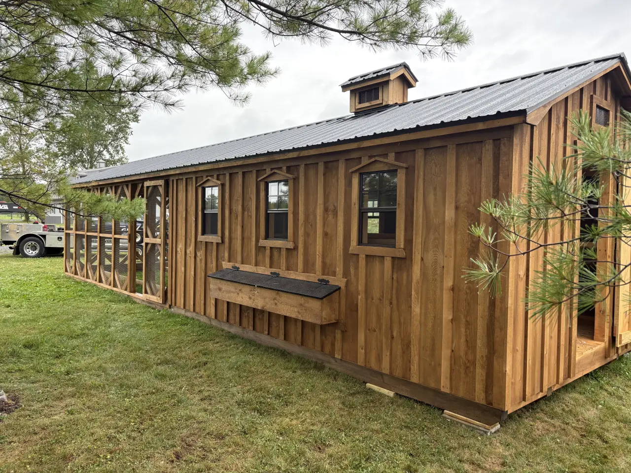 Previously delivered storage shed from Cross Road Structures