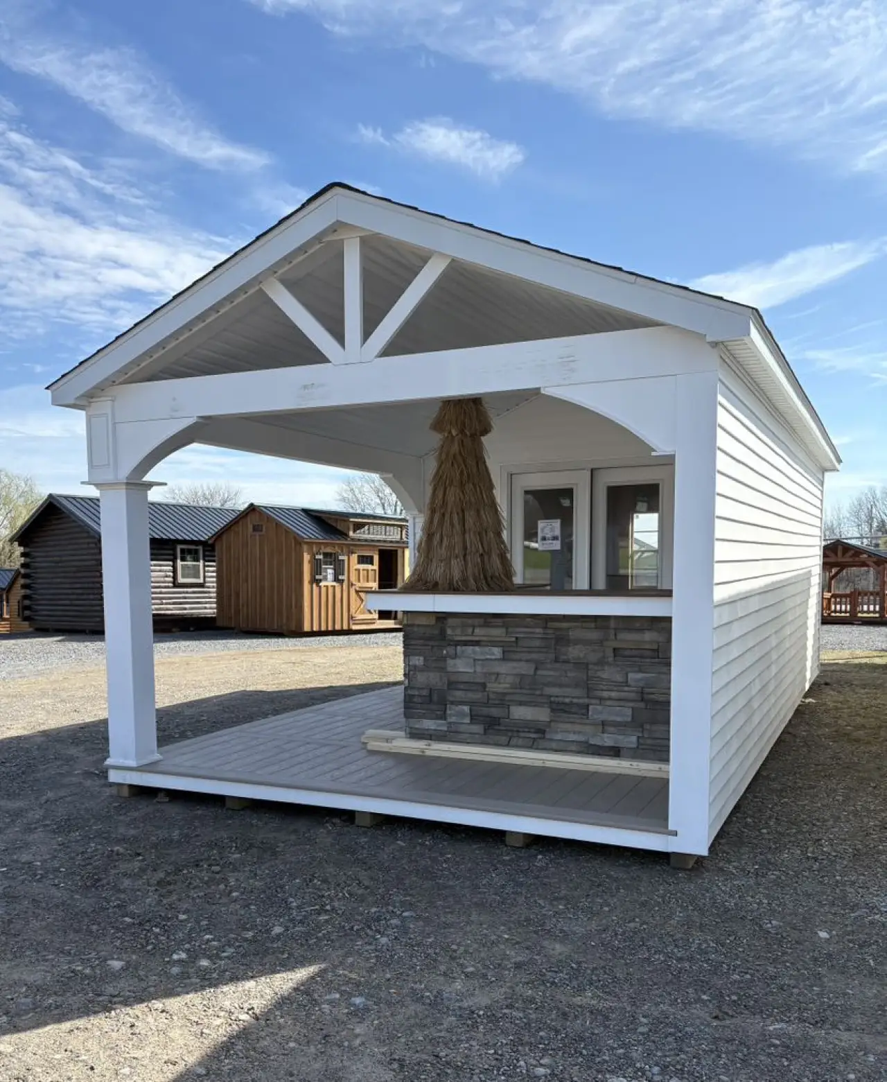 Saunas and pool houses from Cross Road Structures