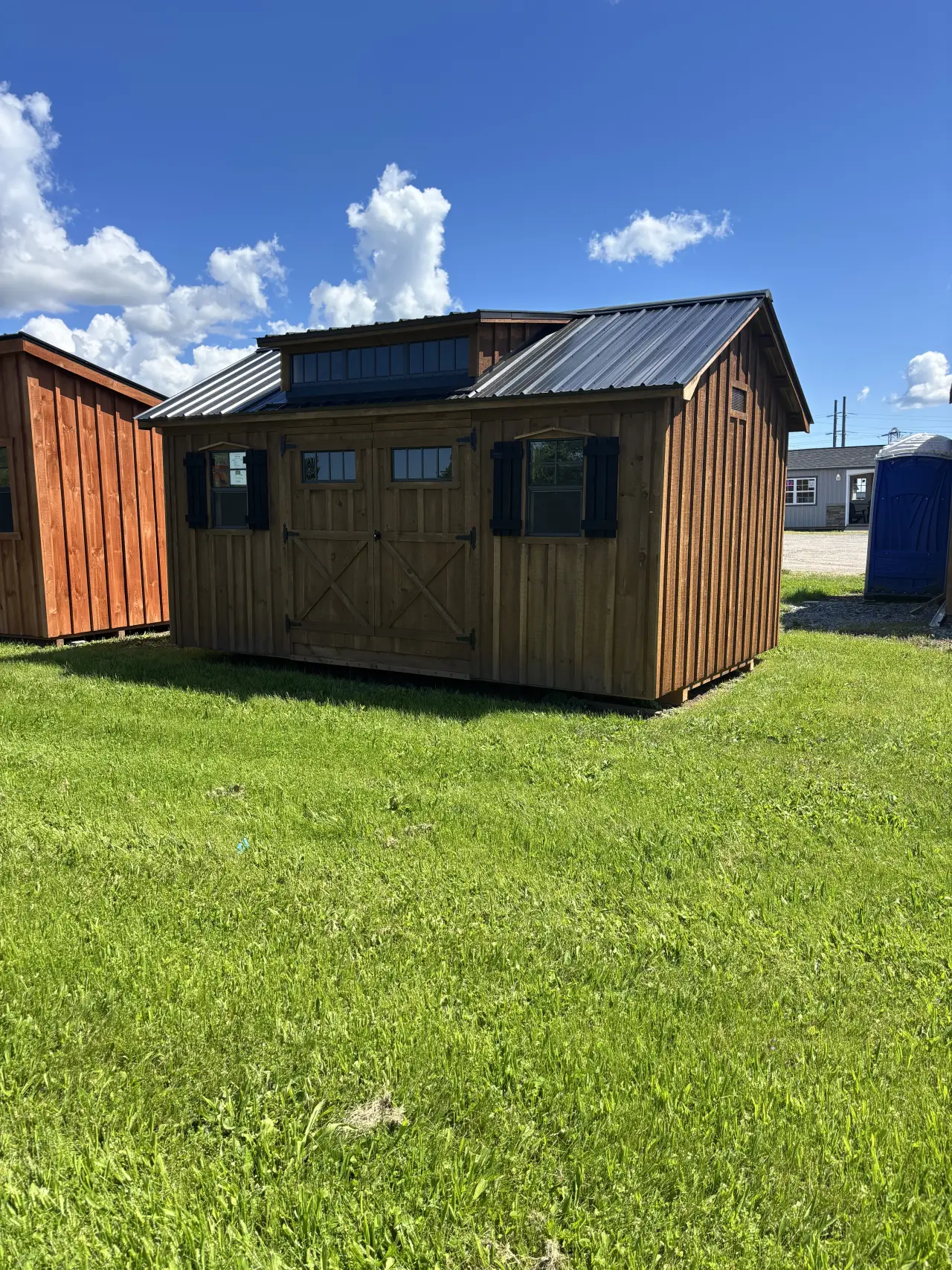 10x16 Rustic Dormer