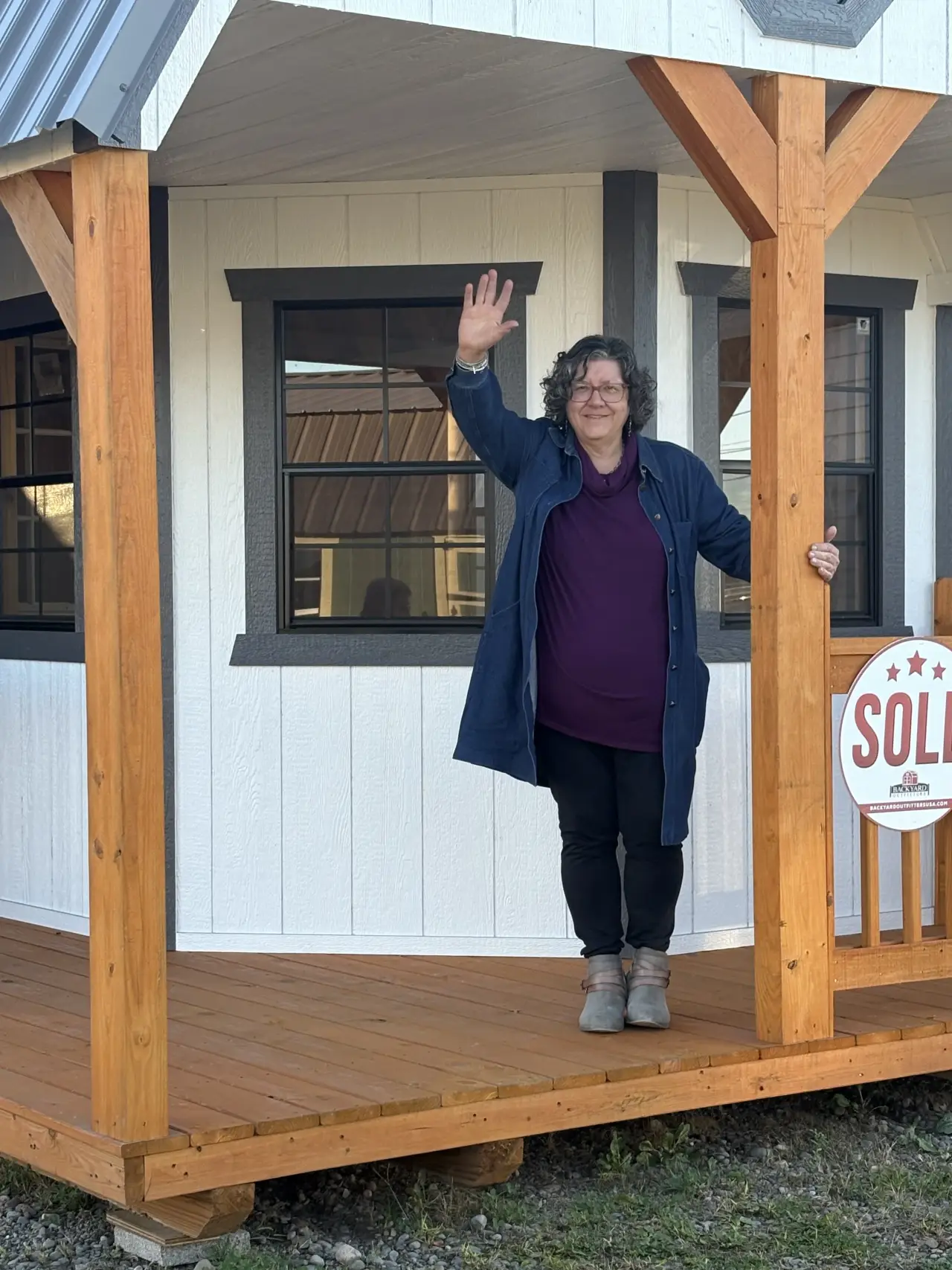 Lena Erb, The Shed Lady at Cross Road Structures