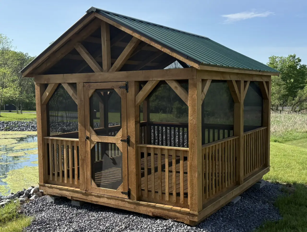 Gazebos and pavilions from Cross Road Structures