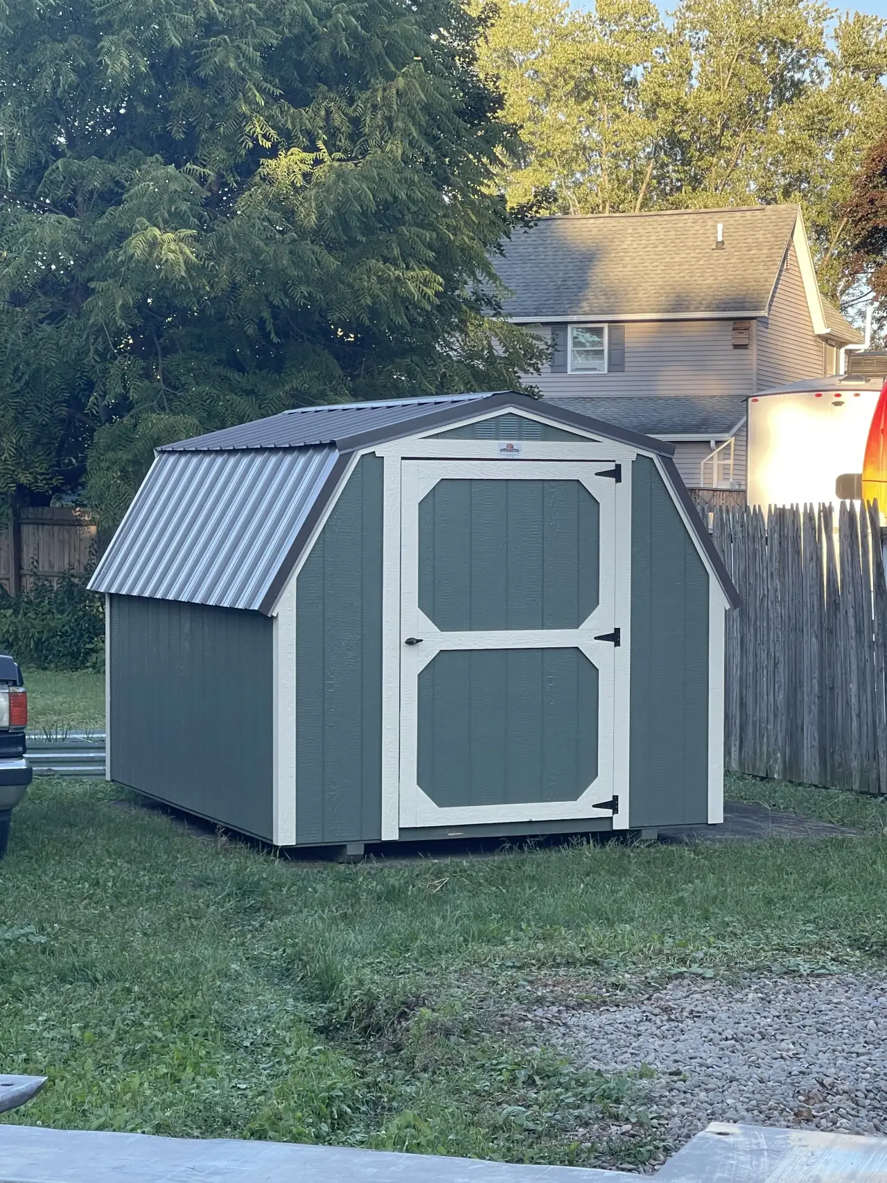 Previously delivered shed from Cross Road Structures