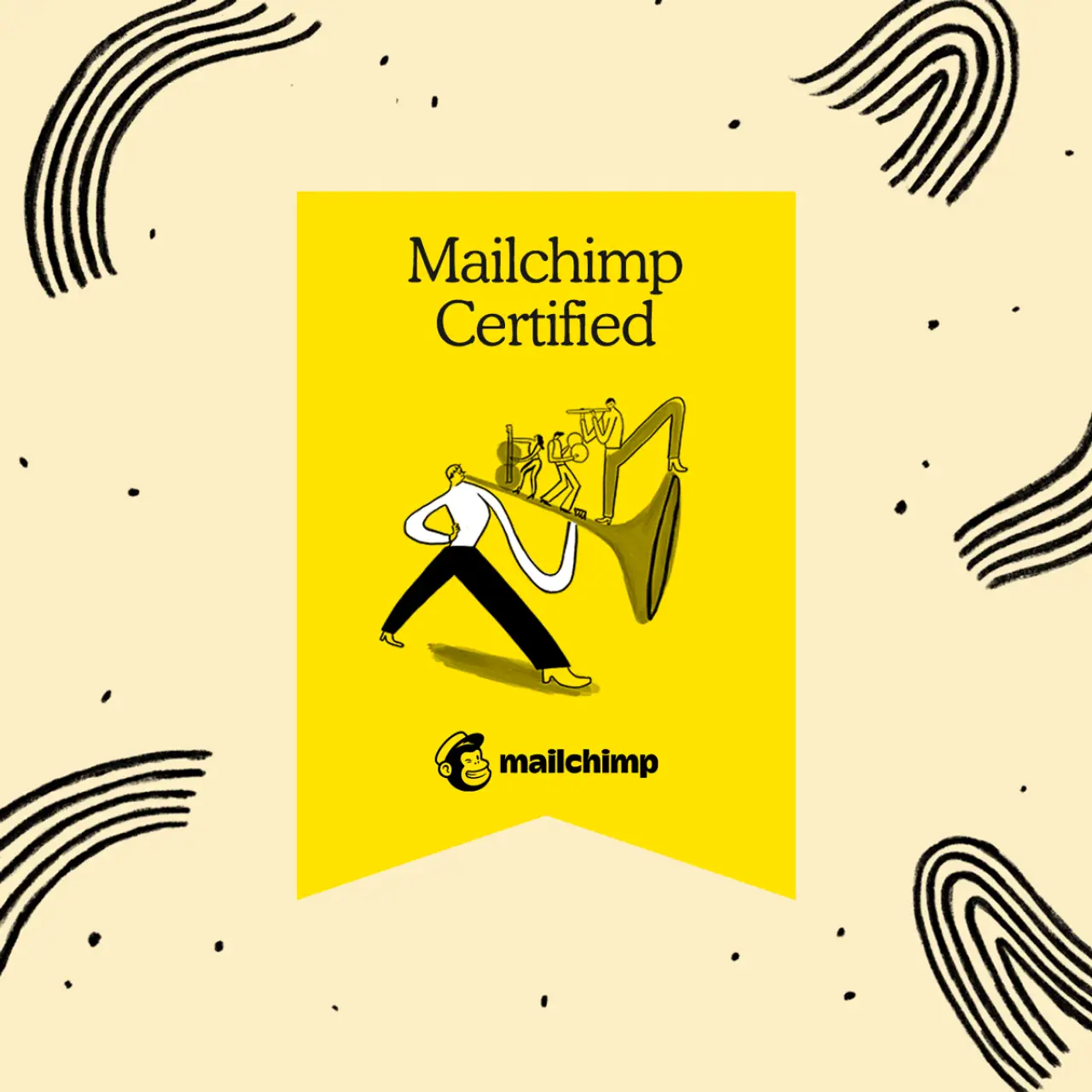 Animated LinkedIn Mailchimp Academy Foundations Certification