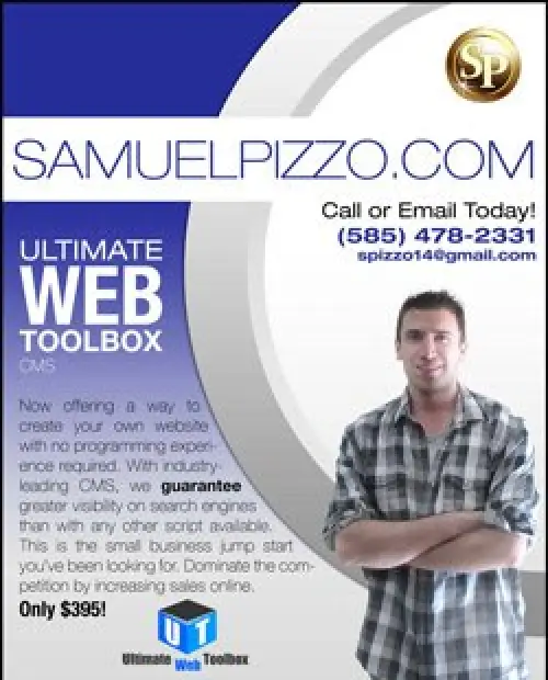 Samuel Pizzo web services archive image from 2010