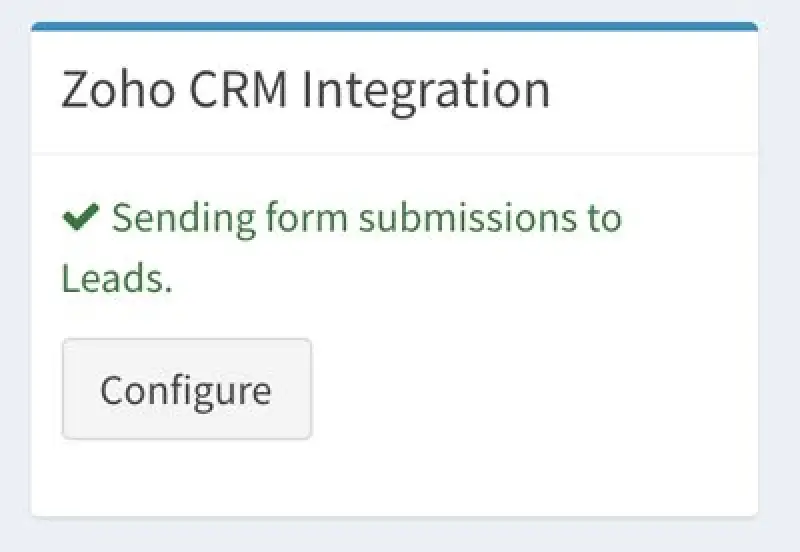 Zoho Crm Integrations