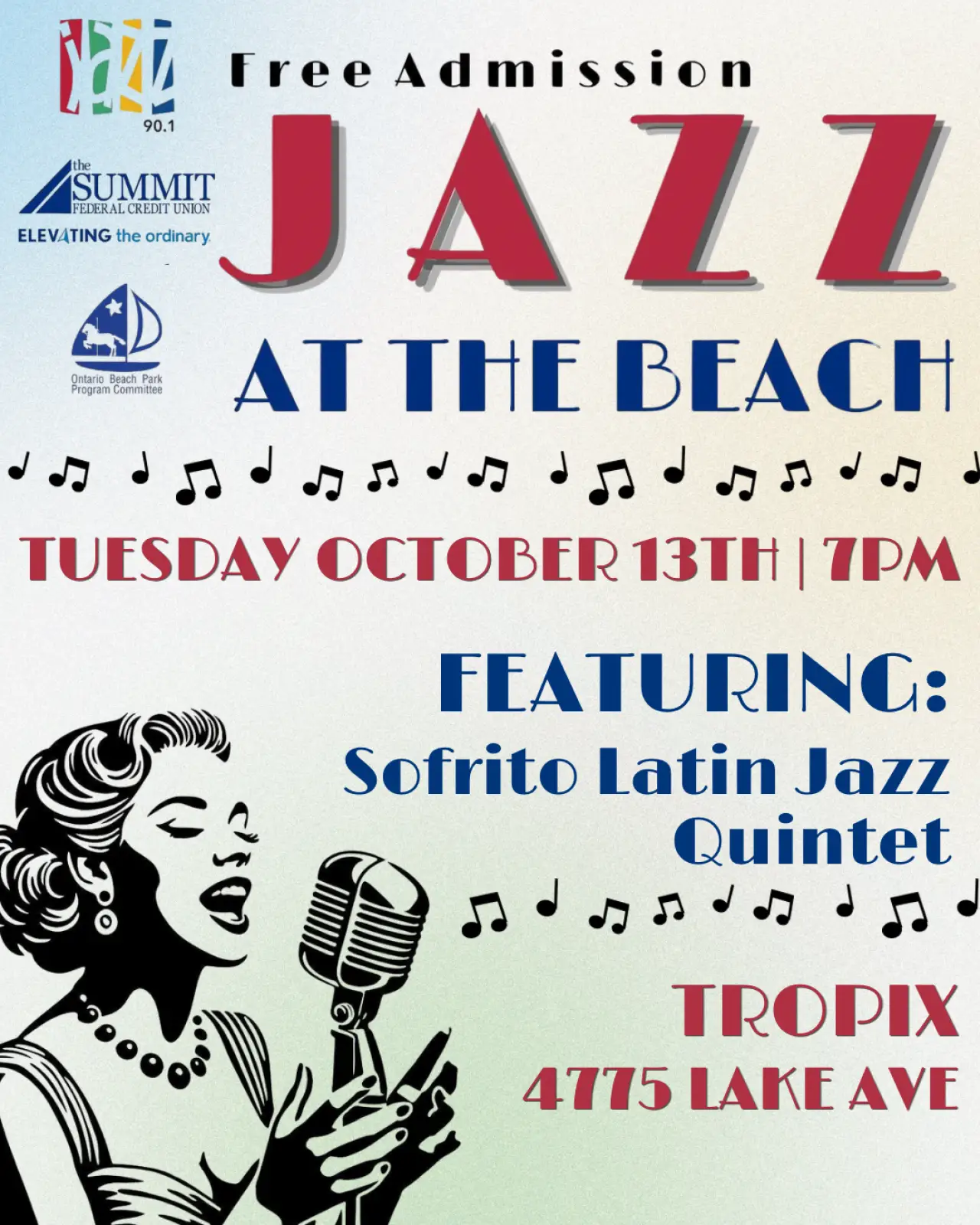 Jazz at the Beach : Sofrito Latin Jazz Quintet