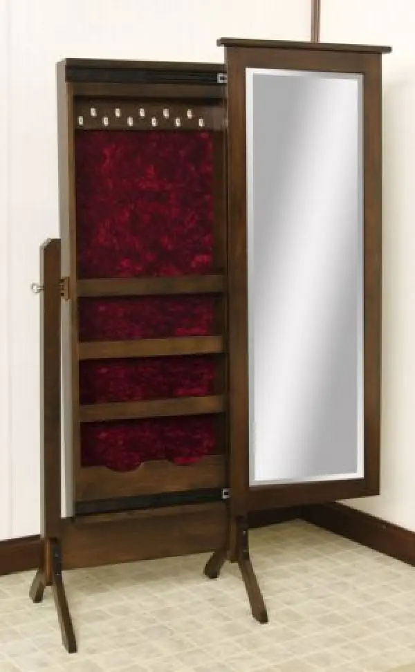 My New Custom Built Jewelry Storage Mirror!