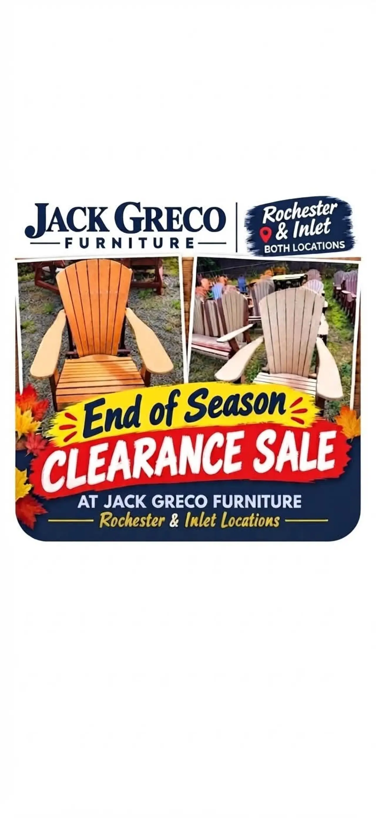 Clearance Sale