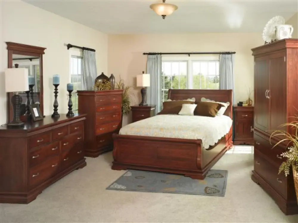 Traditional Sleigh Bedroom Set
