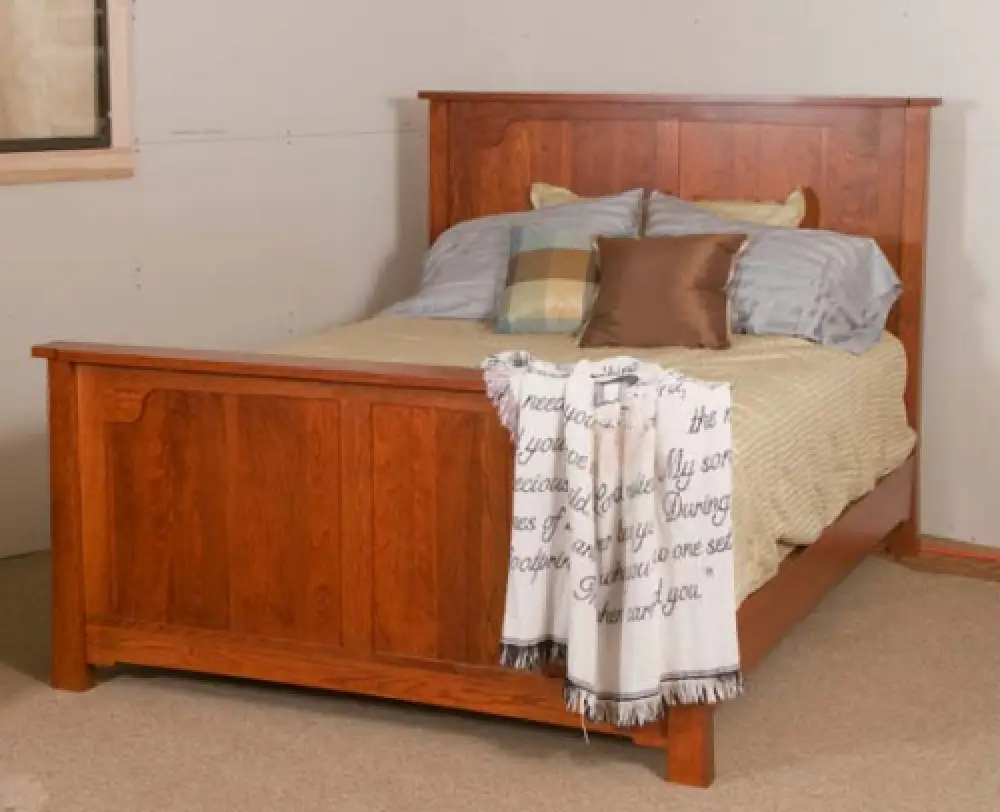 Queen size beds - The Queen Cherry Bed for the Linda's LeGrande Cherry Bedroom set.
