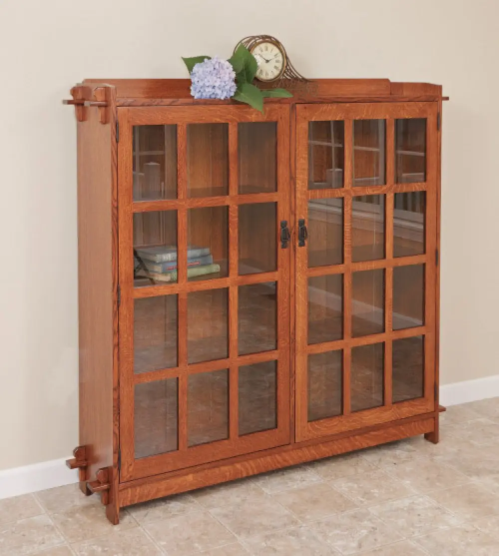 Village Mission Bookcase with Doors