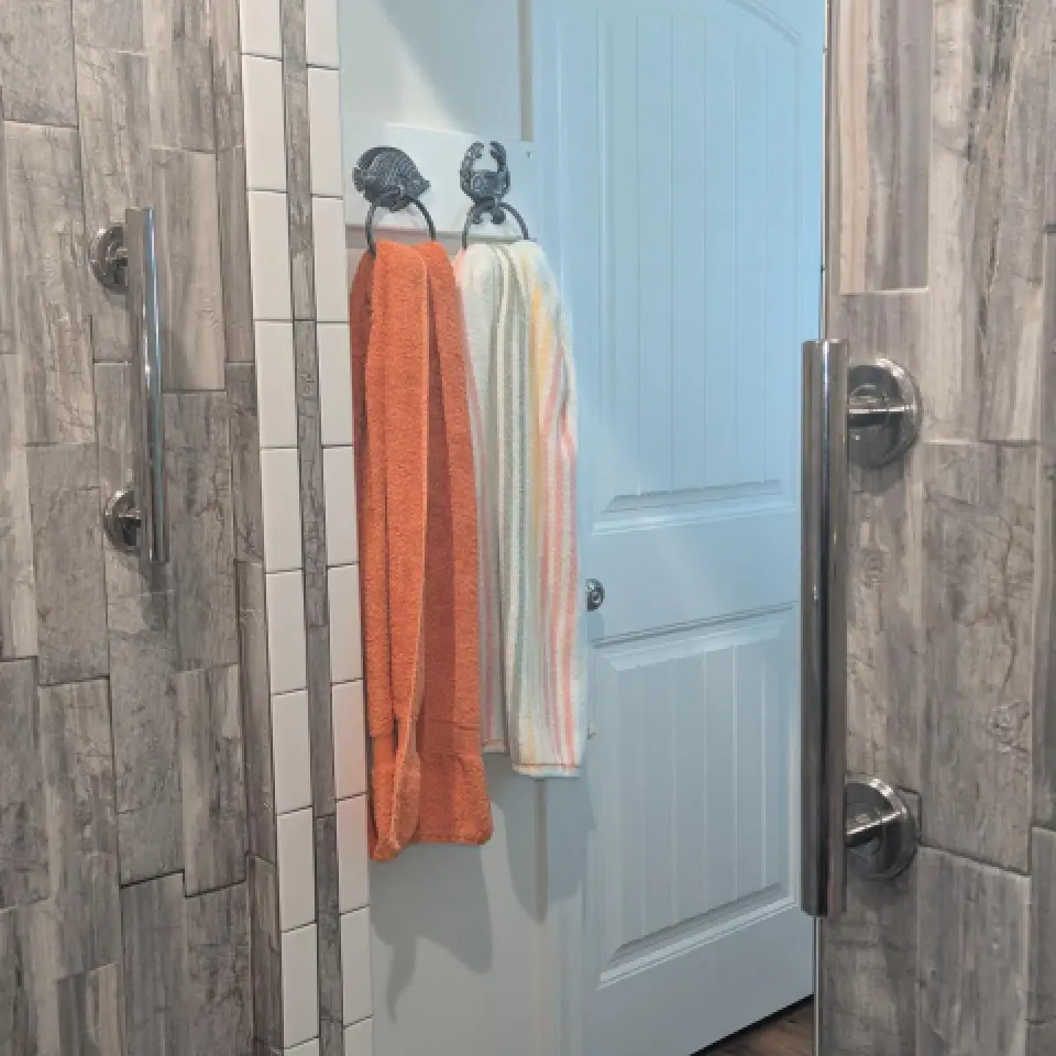 Shower Brab Bar Install In Bath, NC