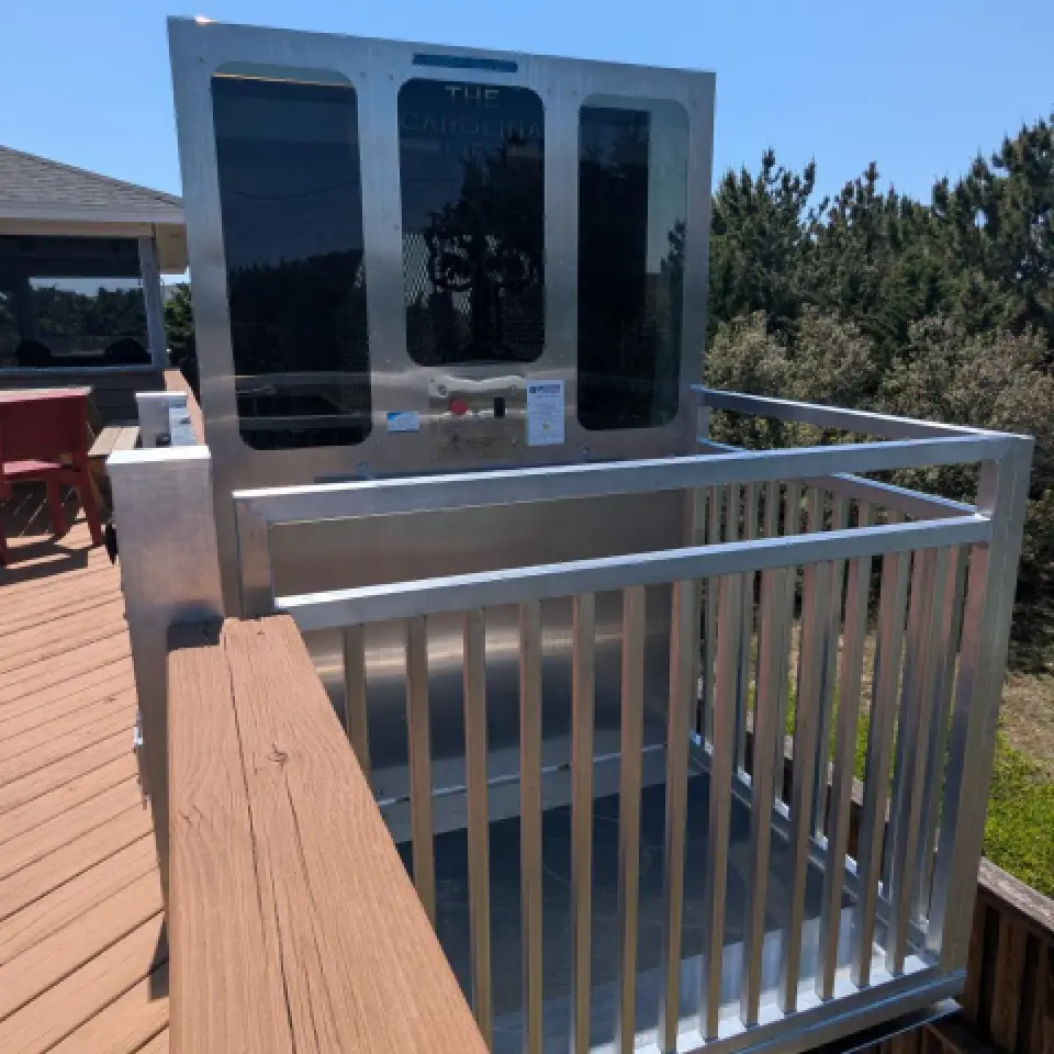 Porch Lift in Rodanthe, NC