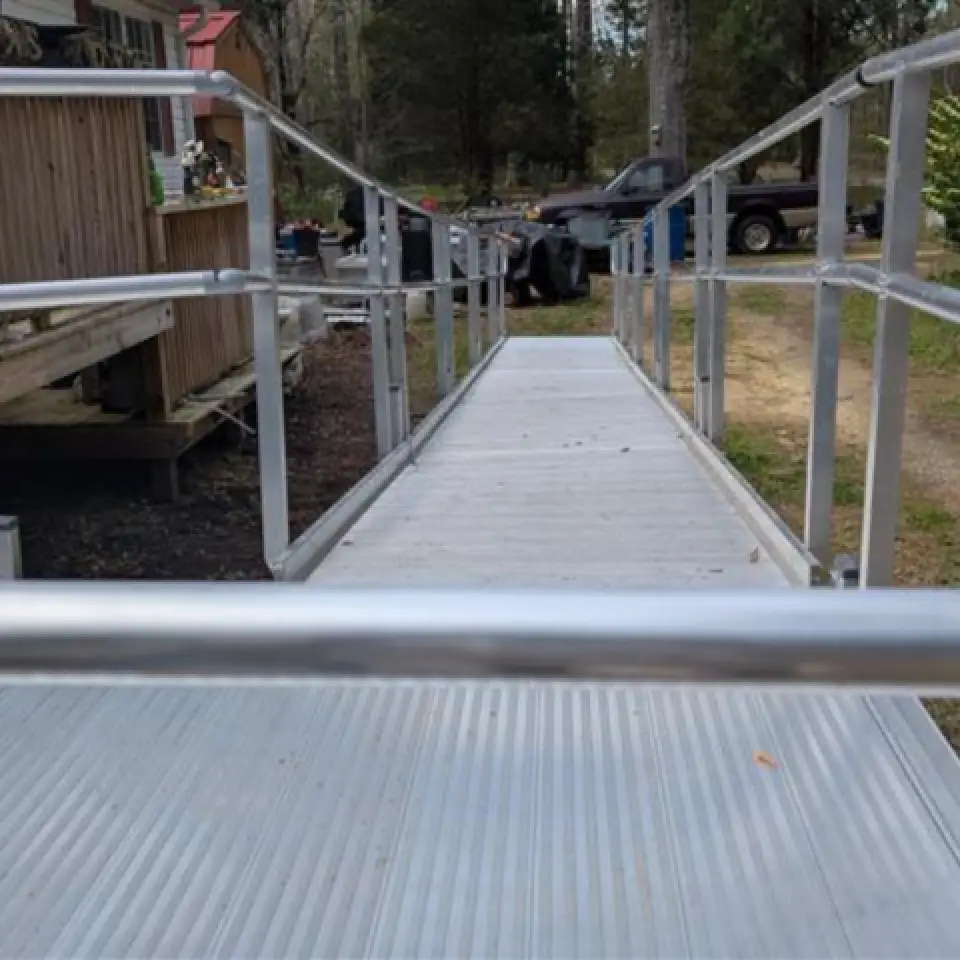Aluminium Ramp Installation in Bayboro, NC