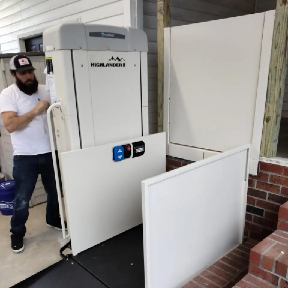 Porch Lift (VPL) in Greenville, NC
