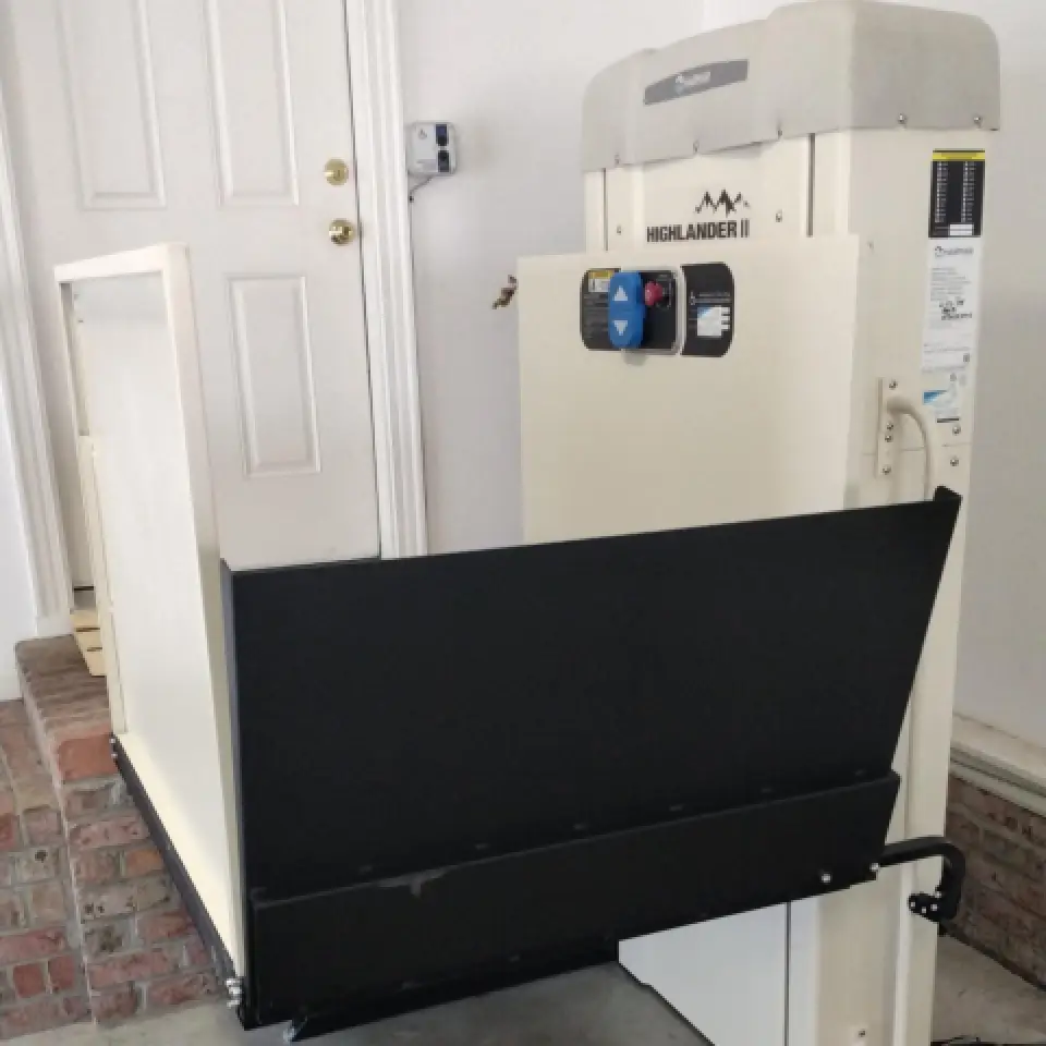 Garage Wheelchair Lift in Greenville, NC