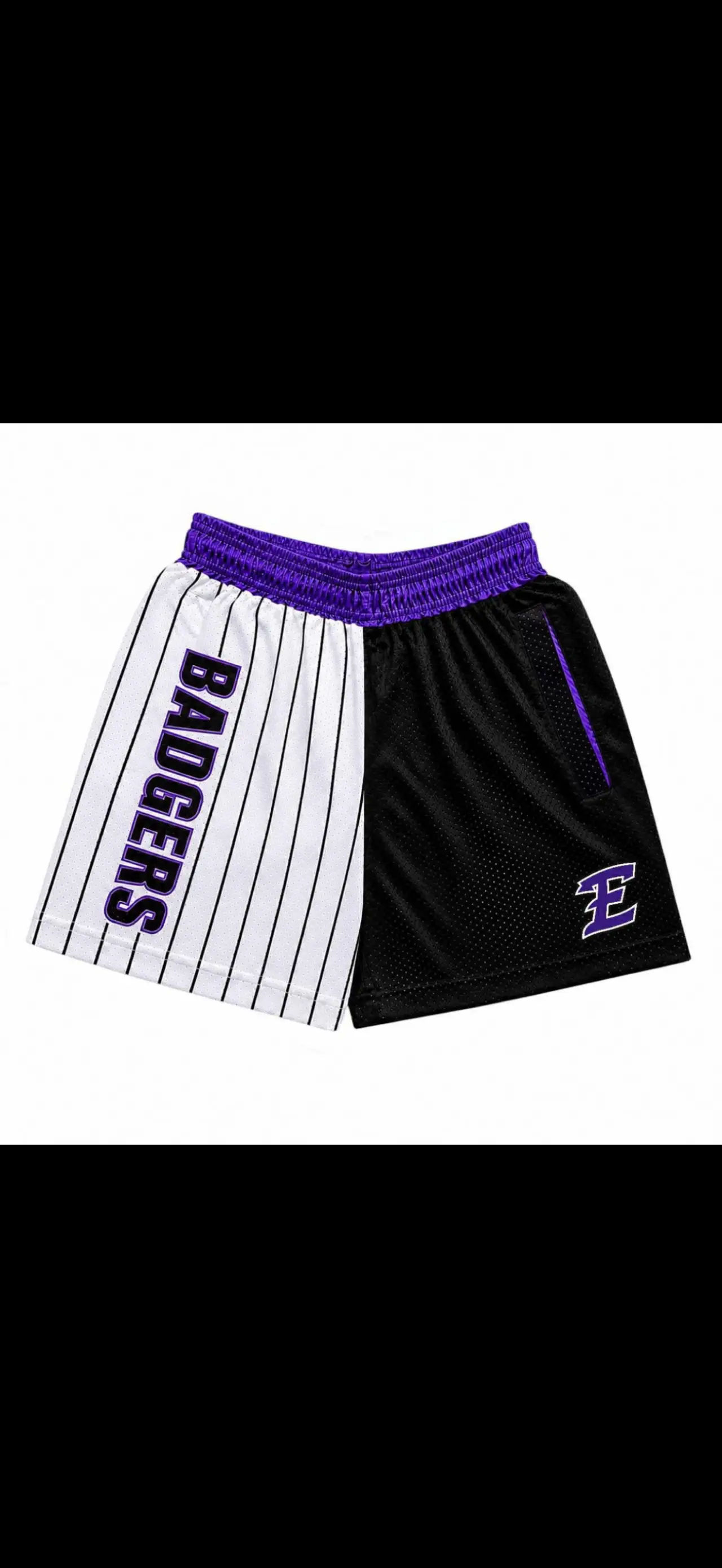 Elmore Pinstripe Shorts