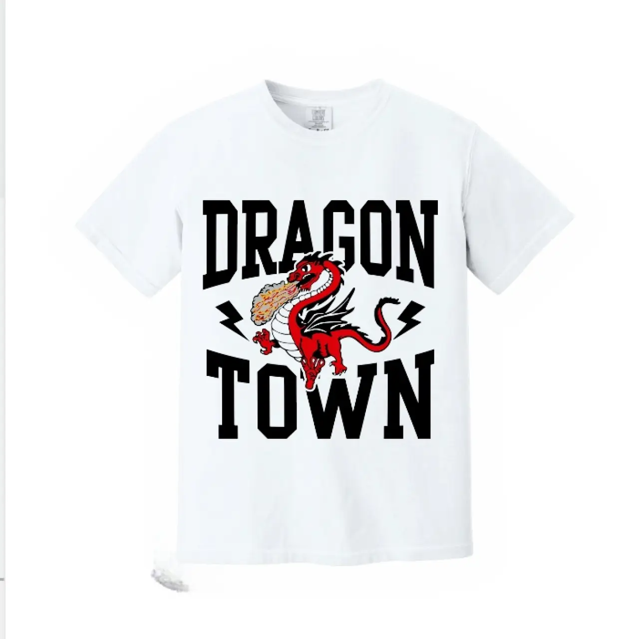 Dragon Town Tee, Comfort Colors