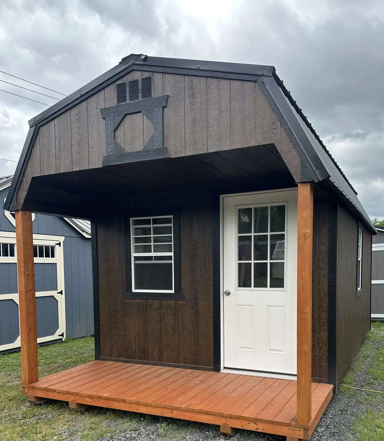10x20 Wilderness Lofted Cabin