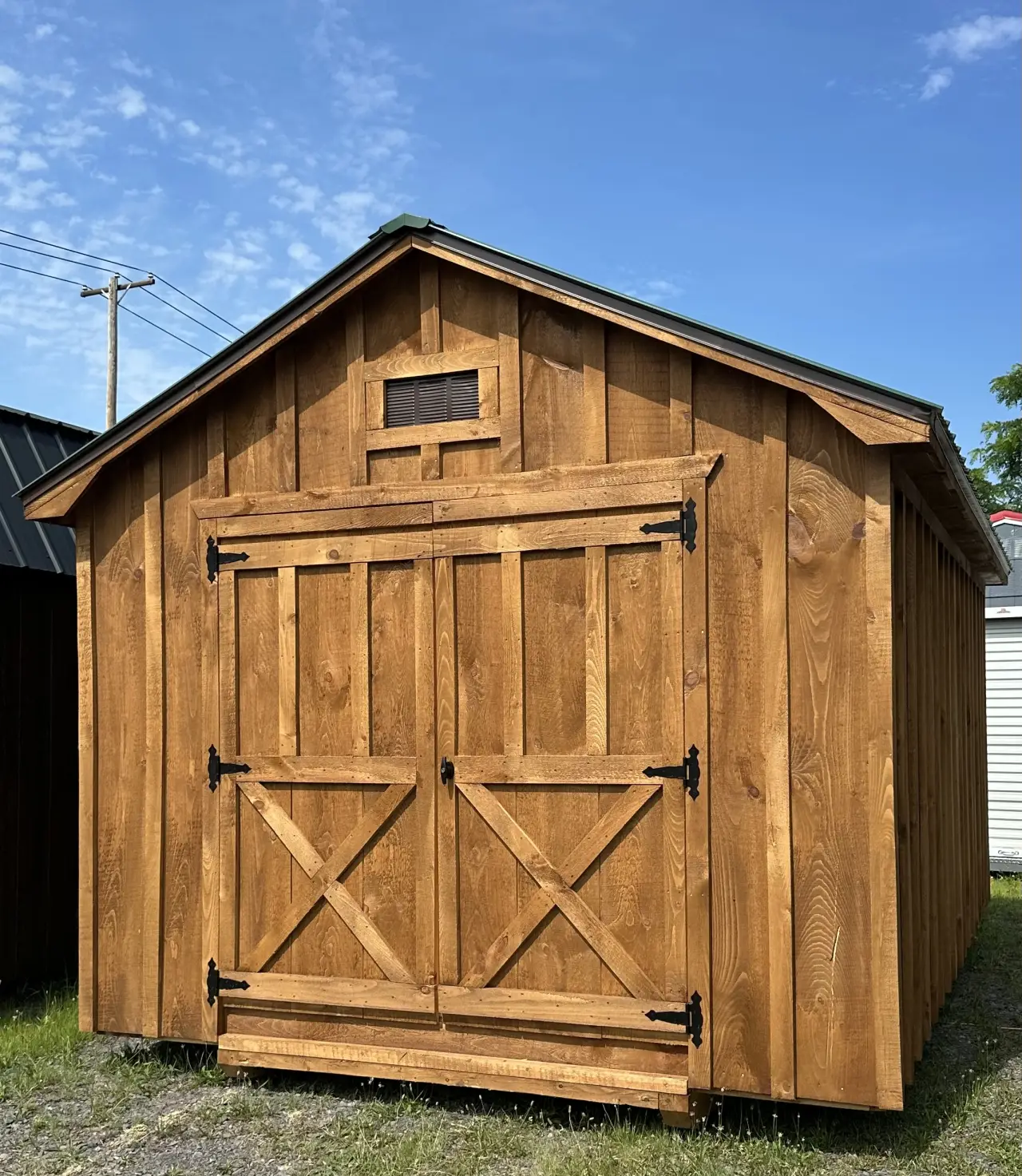 10x16 Rustic Utility 
