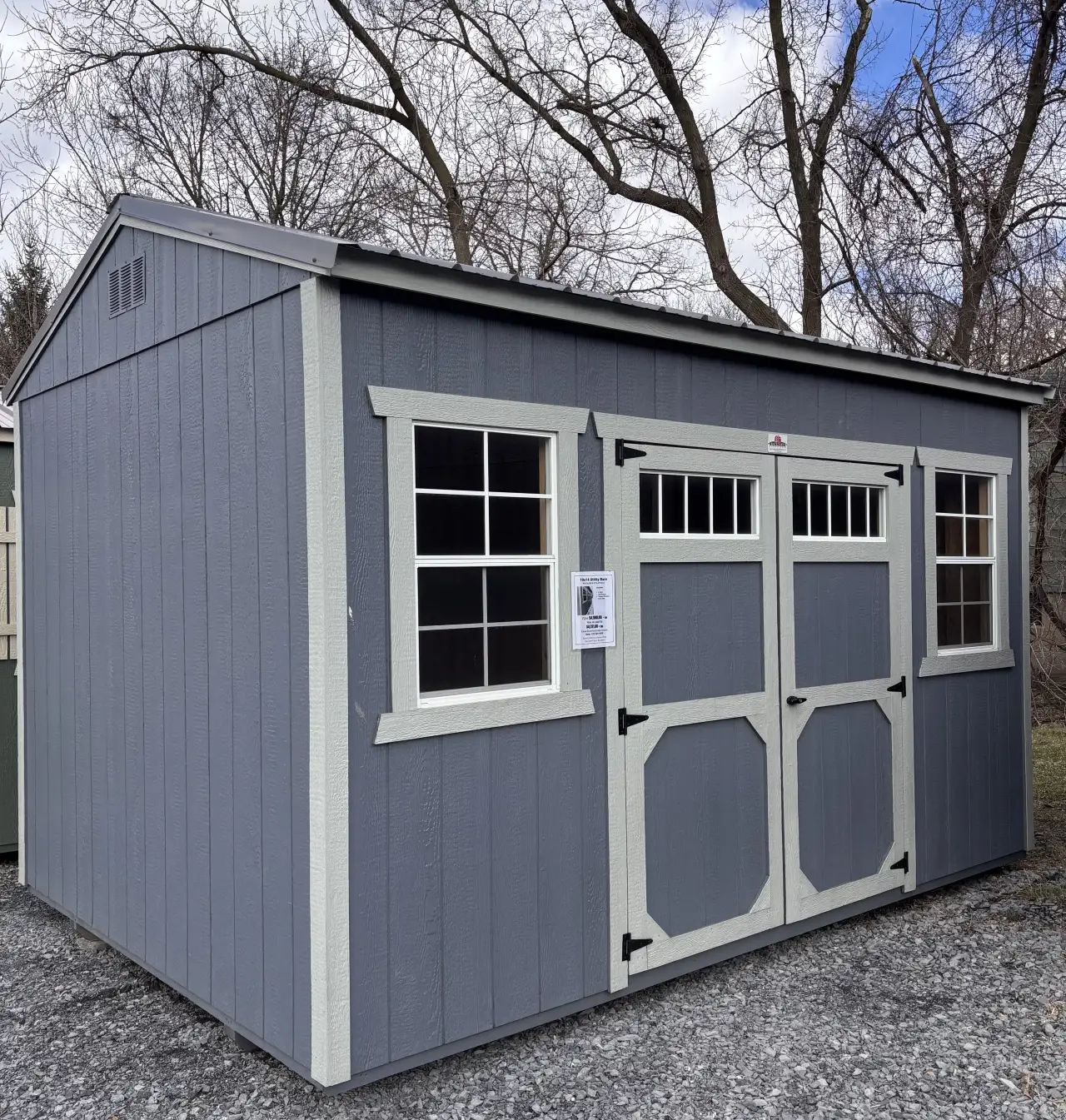 10x14 Utility Shed