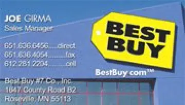Best Buy Business Cards