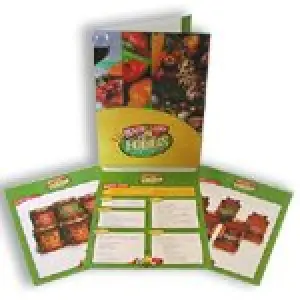 Custom Printed Pocket Folder Inserts
